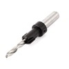Sourcingmap 5mmx12mm Woodworking Boring Round Shank Tapered Countersink Drill Bit