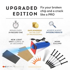 Granite, Marble & Stone Repair Kit - Fix Chips & Defects in Minutes | Restore Tiles & Countertops with Ease | for Quartz Corian Marble or Stone | Flawless Results Every Time | Repair Up to 20 Chips