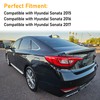 Abodvu Compatible with Hyundai Sonata Rear Bumper Reflector 2015-2017,Left Driver