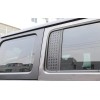 SDeelCase Black Off-Road Tactical Quarter Window Cover trim For 18-UP