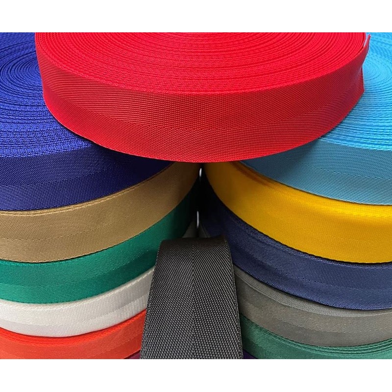 50mm Polypropylene V-Twill Webbing Heavy Duty Strap For Backpacks Belts
