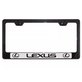 MVP Carbon Fiber License Plate Frame For Lexus