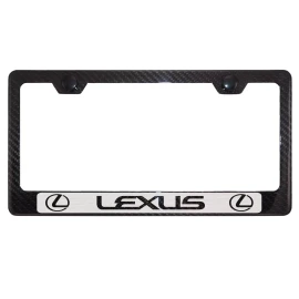 MVP Carbon Fiber License Plate Frame For Lexus