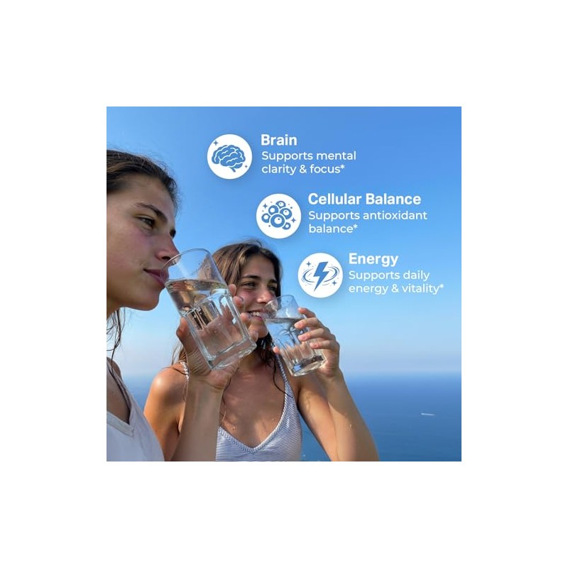 Hydrogen Water Tablets - 12 PPM H2 Molecular Hydrogen -