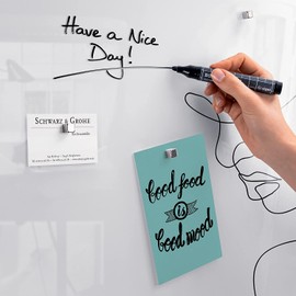 SIGEL BA180 Chalk Marker Black Chisel Tip 1-5 mm Wipe Clean