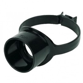 FLOPLAST 110mm Soil Ring Seal Strap Boss - Black