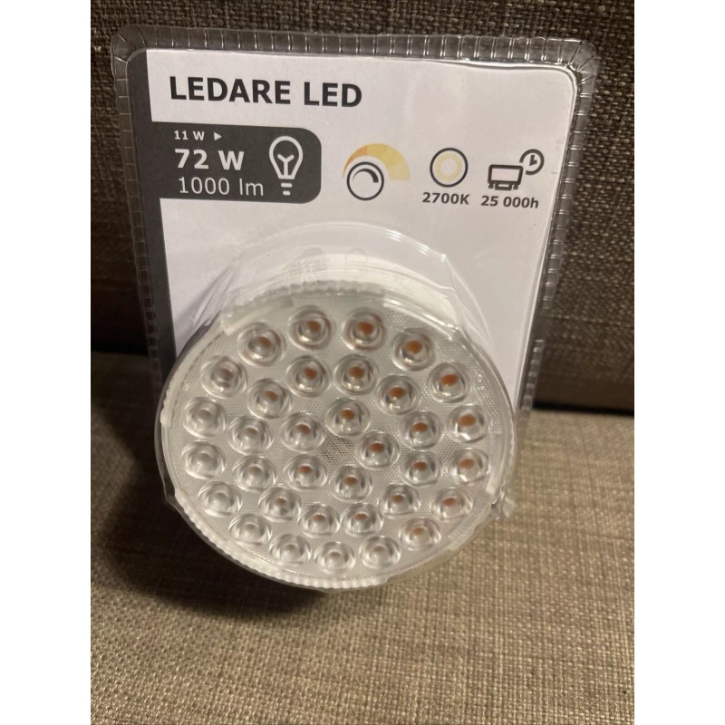Ikea LEDARE LED Bulb GX53 1000 lumen 2700 K Dimming