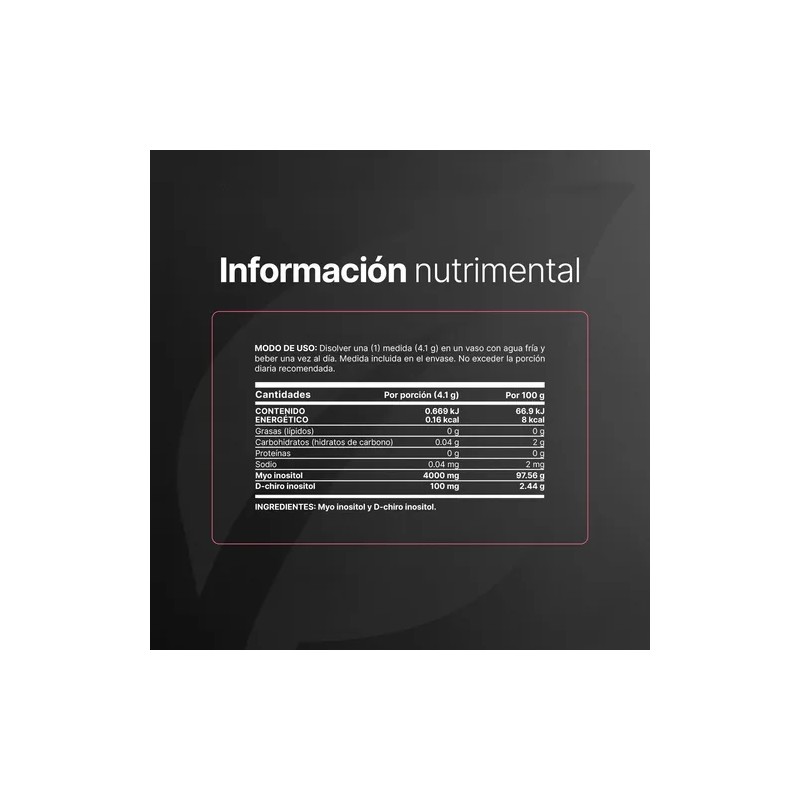 Myo & D-chiro Inositol Platinum 492g Ratio 40:1 B Life