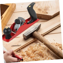 IWOWHERO 1pcs Woodworking Shave Trimming Plane Tool for Carpenters Construction Comfortable Handle for Wood Crafting and Diy Projects Random Color