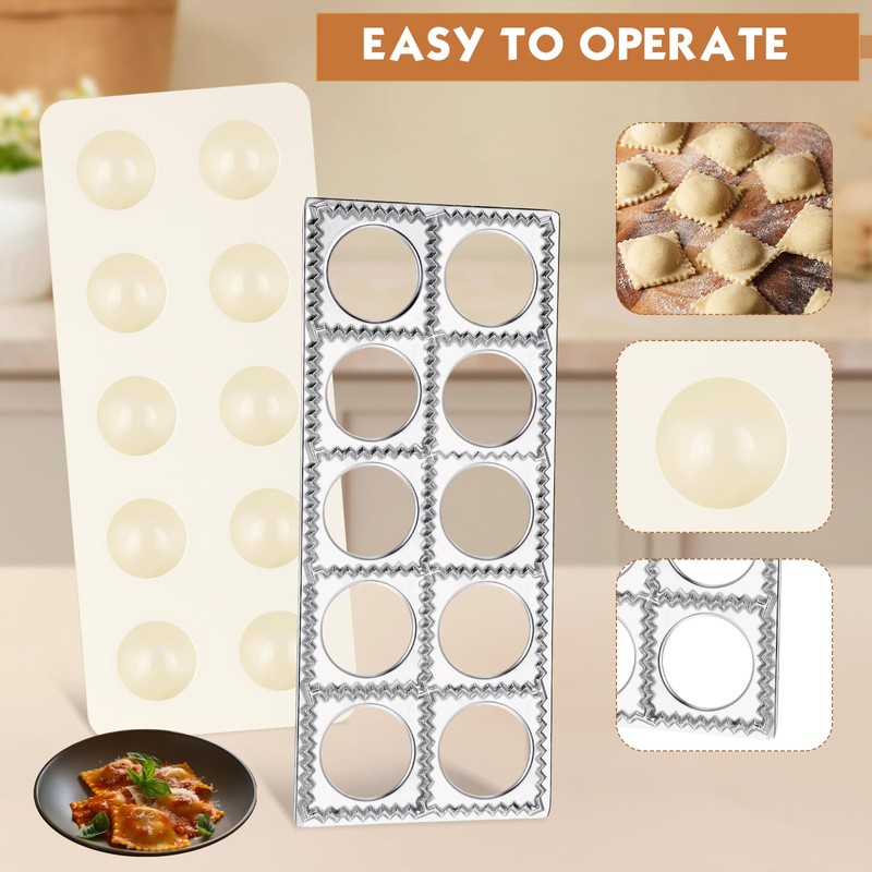 Tiangrid 5 Pcs Pasta Making Tools Set Pasta Maker Machine