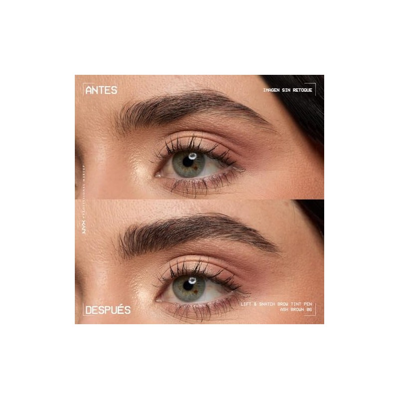 NYX Professional Makeup, Lift and Snatch, Plumín de cejas, Tono