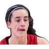 Caitlin Clark Indiana Fever Red 72" Tall Life Size Cardboard