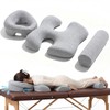 Face Down Massage Pillow and Breast Pillow Set for A-B