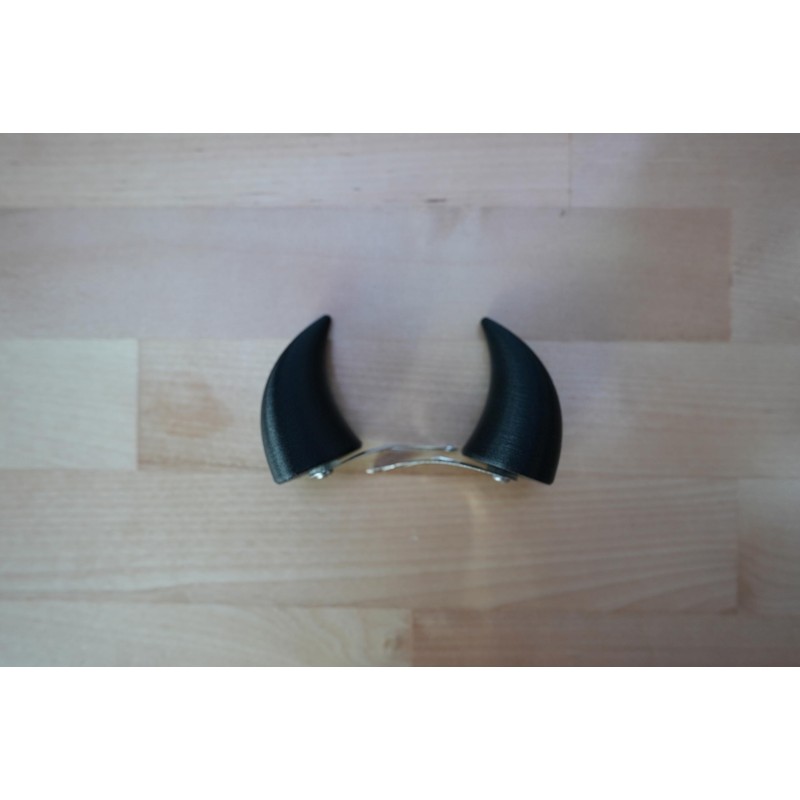 Devil Clip-on Horns (Black)