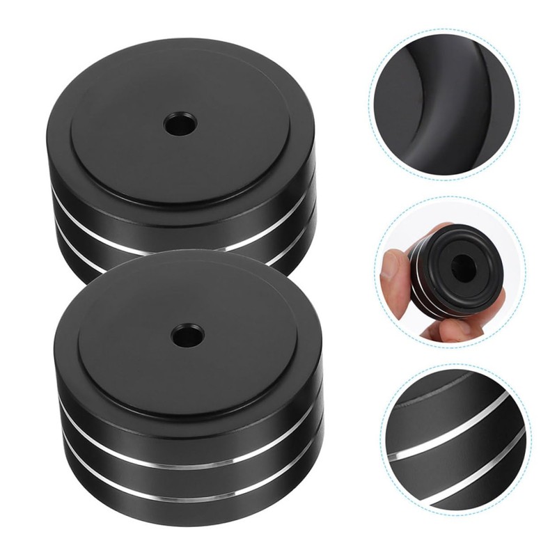 Mipcase 4Pcs Speaker Isolation Feet Durable Pads for Soundproofing Vibration