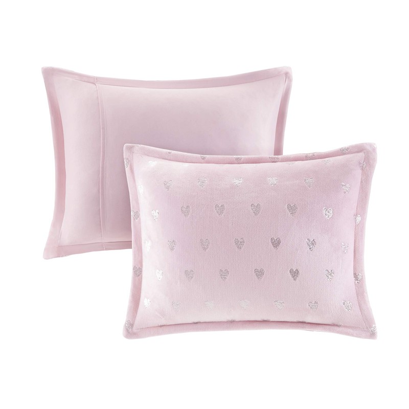 Rosalie Pink/Silver, Soft Microlight Plush,