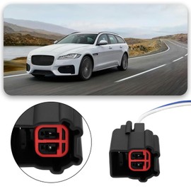 YINETTECH 1 x 2-pin repair plug compatible with Ford, compatible with Jaguar XF 2008-2024, windscreen washer pump, recovery pump connection