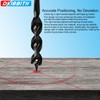 Flexible Installer Drill Bit for Pulling Wires Through Walls Ceilings