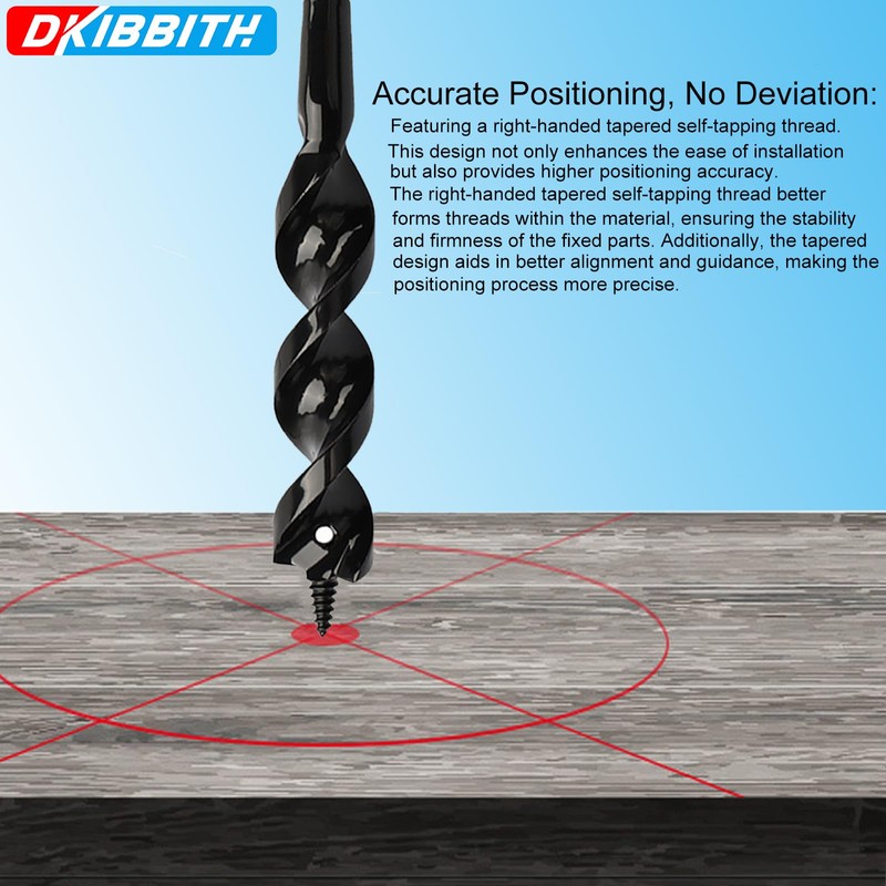 Flexible Installer Drill Bit for Pulling Wires Through Walls Ceilings