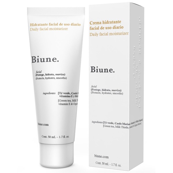 Crema Hidratante Facial de Da Con T Verde, Silicio Orgnico