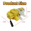 BOZHENYULEI Modern Yellow Plastic Liquid Transfer Pump, 80W Self Priming