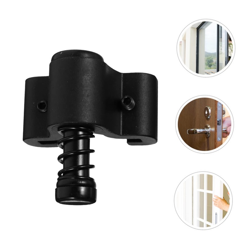 Gadpiparty 1Pc Black Barn Door Stopper Durable Sliding Door Floor
