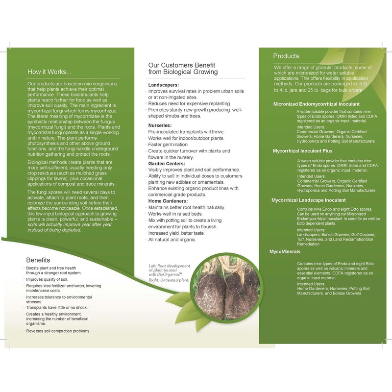 BioOrganics Micronized Endomycorrhizal Inoculant (5 lb. Bag)