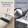 Broom with Dustpan Combo Set, 2 in 1 Broom and