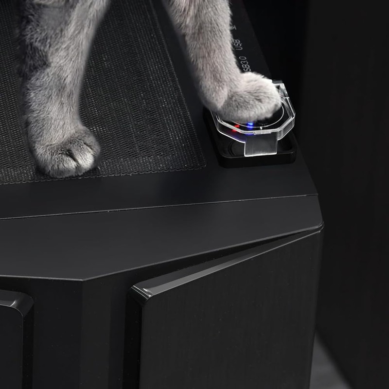 Power Push Button Switch Cover,Waterproof and Collision, Dustproof Protector for