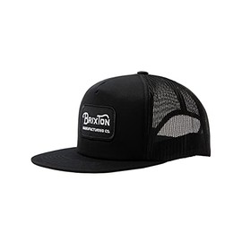 Brixton Men's Grade MESH Cap, Black/Black, O/S