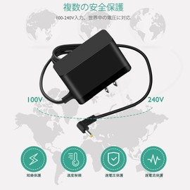 6V AC Adapter, Compatible with Omron Blood Pressure Monitor, HHP-AM01, HCR-7104, HCR-7106, HCR-7202, HEM-1000, HEM-7120, HEM-1021, Upper Arm Electronic Blood Pressure Monitor, Replacement Charger