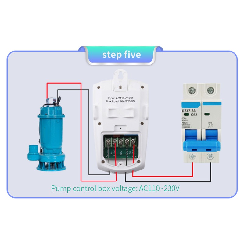 Ultrasonic Level Sensor Water Tank Wireless WiFi Liquid Level Meter