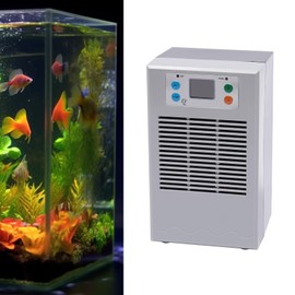 DreamRcoach Aquarium Chiller 7.93GAL, 100W Water Chiller, Water Chiller for Cold Plunge, Aquarium Water Chiller for Hydroponics, Crystal Shrimp, Water Weeds, Coral, Temp Control 50-104℉