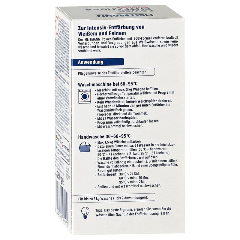 1 x 250 g HEITM. Universal deflector