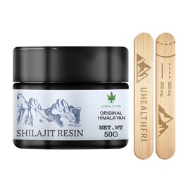 Uhealthfri Shilajit Resin - Pure Himalayan Organic 50G High Potency Energy Booster Premium Shilajit for Men & Women (1)