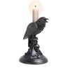 Gothic Candle Holder Resin Figurine Candlestick Stand Home Decor Accessory