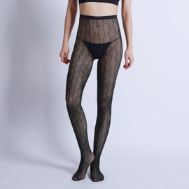 Sahabowi Women CC Tights, Sheer High Waist Pantyhose, Vintage Control Top Stockings LW2021090925