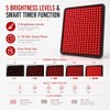 Almohadilla Grande Terapia Luz Roja Cuerpo 275 Led Infrarroja 660
