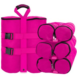 Jorohiker Canopy Weight Bags Set of 4, 1680D Heavy Duty Leg Canopy Weights Sand Bags for Pop up Canopy Tent,Instant Outdoor Sun Shelter Canopy,Patio Umbrella