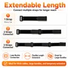 Ysenchan Hook and Loop Straps with Buckle, Reusable Adjustable Cable