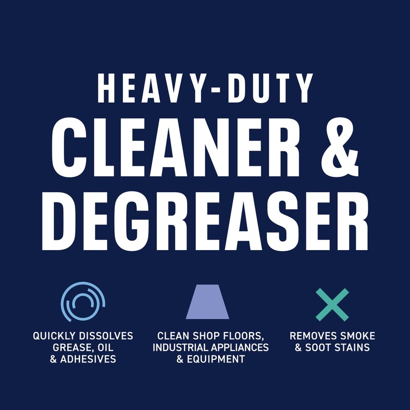 Bioesque Heavy Duty Multi-Surface Cleaner & Degreaser Concentrated Professional Formula,
