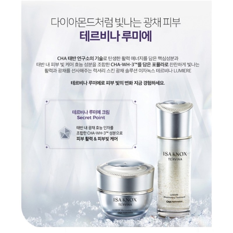 Luxury Premium Aloe Vera 100 Soothing Gel 300ml+Tervina Radiance Treatment