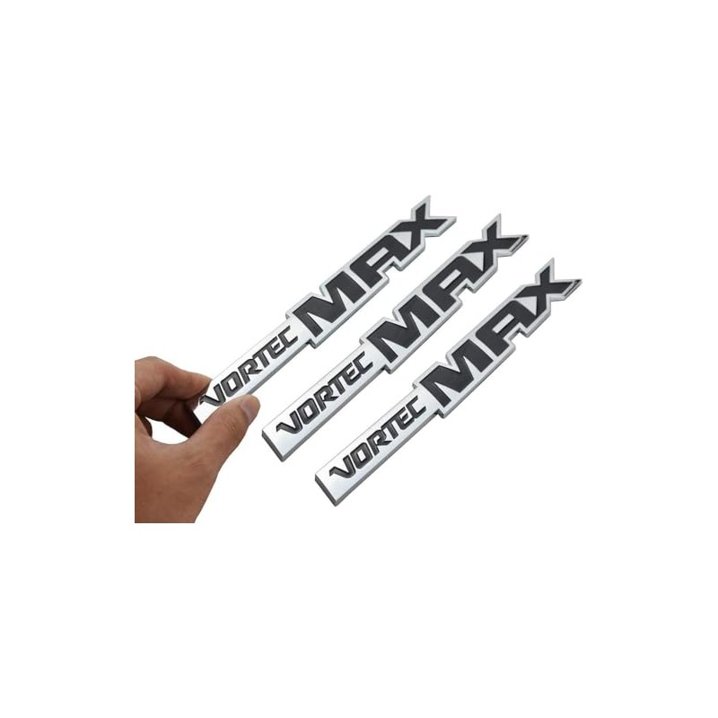 3Pcs Vortec MAX High Output Emblems Car Badges 3D Decal