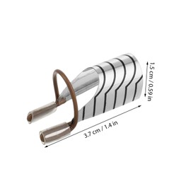 Healeved Nail Extension Kit Pcs Reusable Nail Extension Forms Aluminum Tips for Gentle Manicure Art