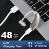 K&FCOPTEE Rechargeable Hearing Aids Seniors BTE Invisible Vioce Amplifiers Volume