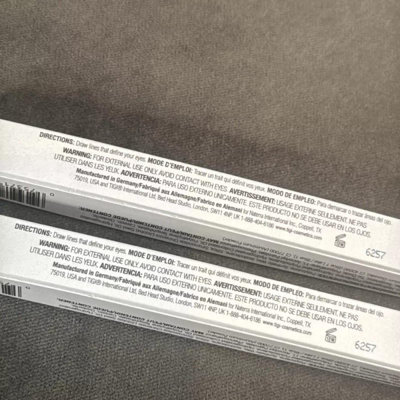 TIGI Professional Cosmetics Perfect Eyeliner Peacock 2x Pencils NEW