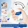 Wall Mending Agent,Roll on Spackle Wall Repair Tool,Portable Drywall Repair
