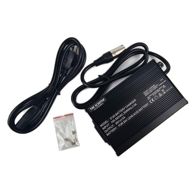 24V 5A Lead Acid Battery Charger for Mobility Scooters