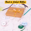 6 Rolls Back to School Ribbon Set, School Ribbon 3/8"