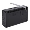 Solar Charging Radio Portable Radio with Emergency LED Flashlight Support